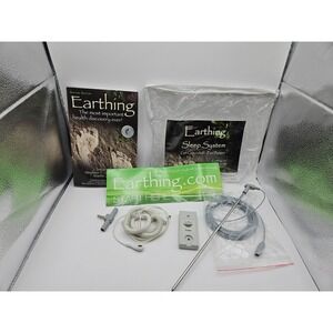 Earthing Sleep System Accessories With Book, Ground Rod & Tester Earth Coil Cord